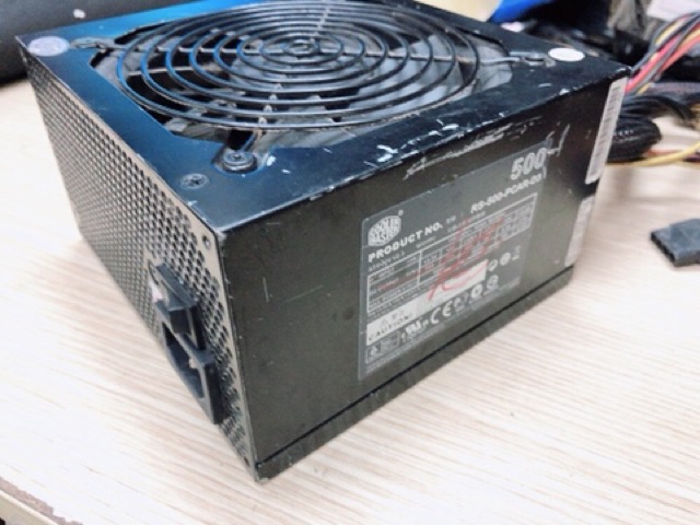 Nguồn cooler master 460-500w cũ nguyên tem còn chạy rất tốt