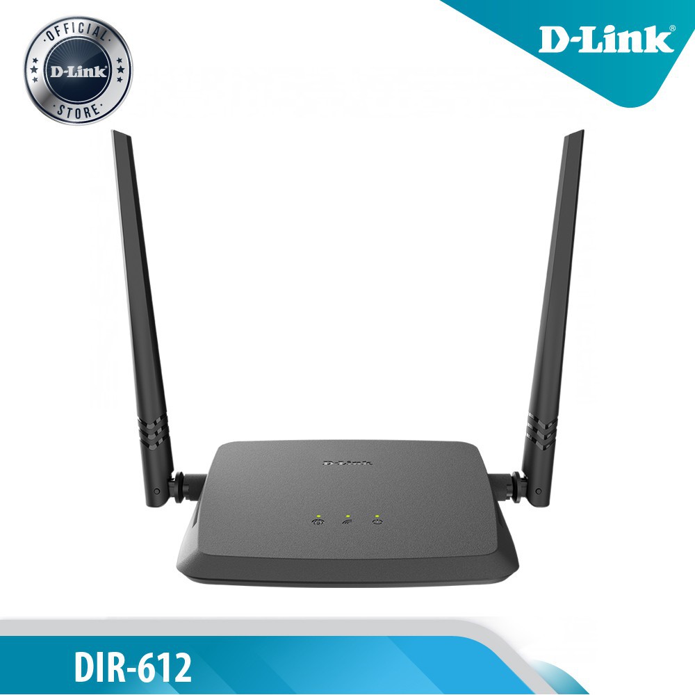 Bộ phát wifi N 300Mbps Wilreless Router D-LINK DIR-612 - Version Mới 2021