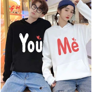 Áo đôi hodie YOU ME