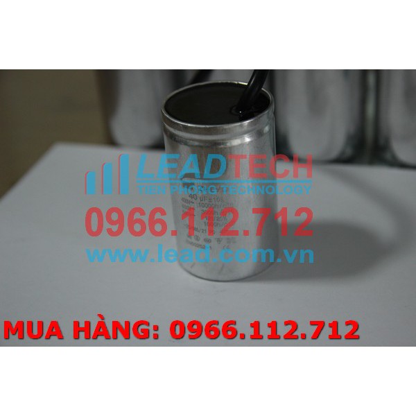 Tụ điện ZHEYO CBB60 40uF, 500VAC Dây cắm