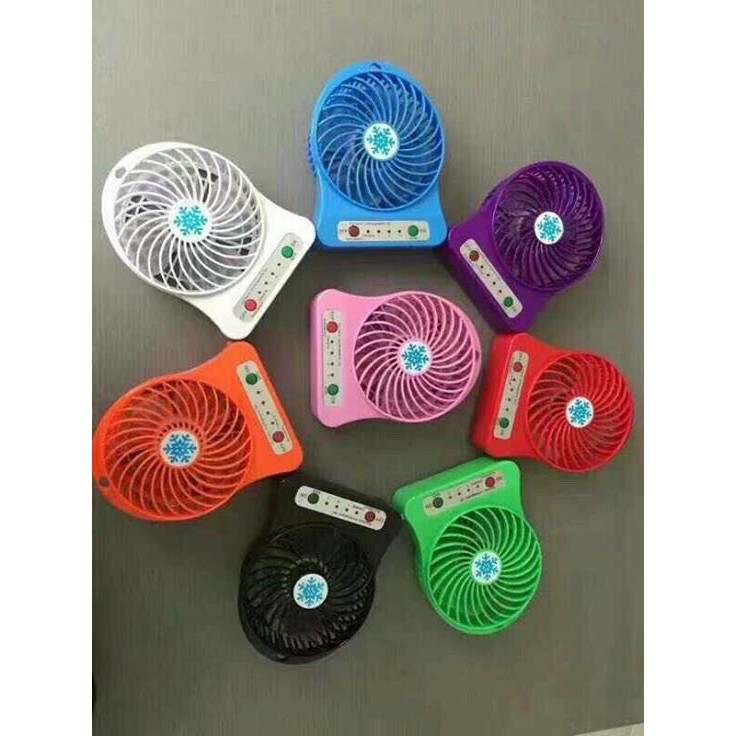 (Giá Sập Sàn) Quạt 3 Tốc Độ Tặng Kèm Pin Sạc - Siêu Bền - Hàng Loại 1 | BigBuy360 - bigbuy360.vn