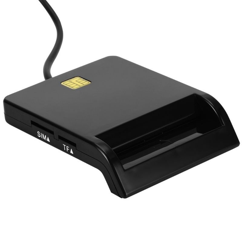 Đầu Đọc Thẻ Sim Đa Năng Usb Ic / Id Emv Sd Tf M2 Ms Mmc Cho Windows 7 8 10 Linux Os