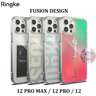 Ốp lưng chống sốc Ringke Fusion Design IP 12 Pro Max / 12 Pro (SEOUL, DOKDO, LIVE MOMENT, NEW YORK LABEL)