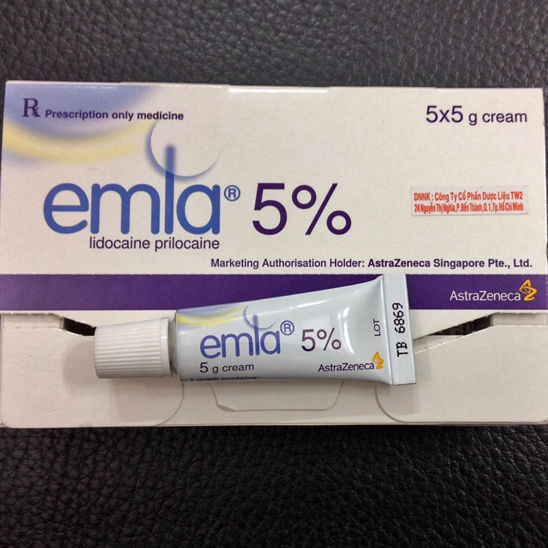 1 TUÝP KEM EMLA 5% CREAM 5G-KĐ7