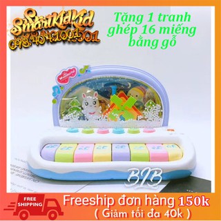 FREESHIP150K_FREESHIP+GIẢM10K+QUÀ_Đàn Piano Cho Trẻ Em 14 Phím Đa Năng Bắn Tuyết