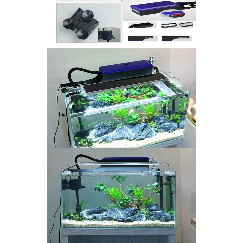 Bộ Lọc Máng Quanlong QL288A (20W-1200L/H-1.2M) - Máy Lọc Nước Cho Bể Cá