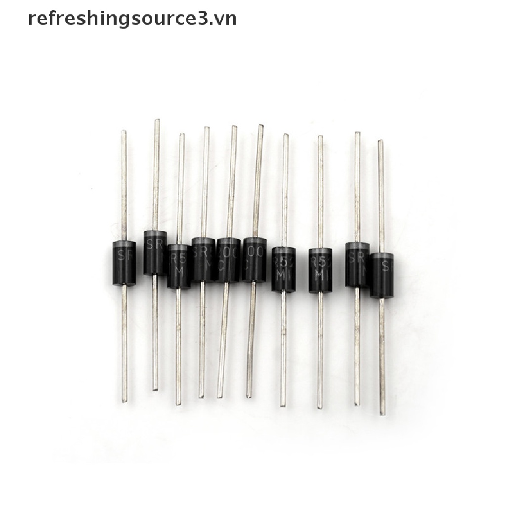 Set 10 Điốt SR5200 SB5200 MBR5200 5A 200V DIP Chuyên Dụng