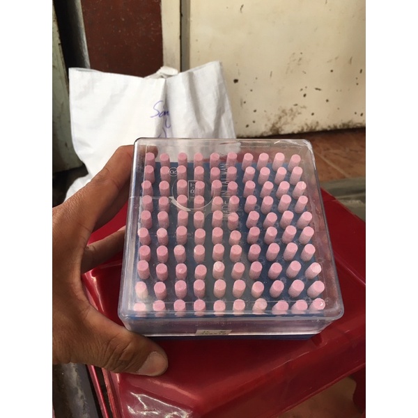 Đá mài cà rem cán 3ly trụ