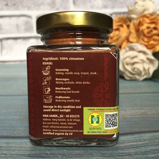 Bột quế hữu cơ Vinasamex