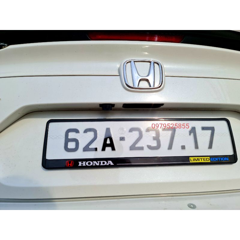 Khung biển số châu âu nhựa abs lên xe HONDA CIVIC đúng chuẩn EU với mẫu bs dài mới