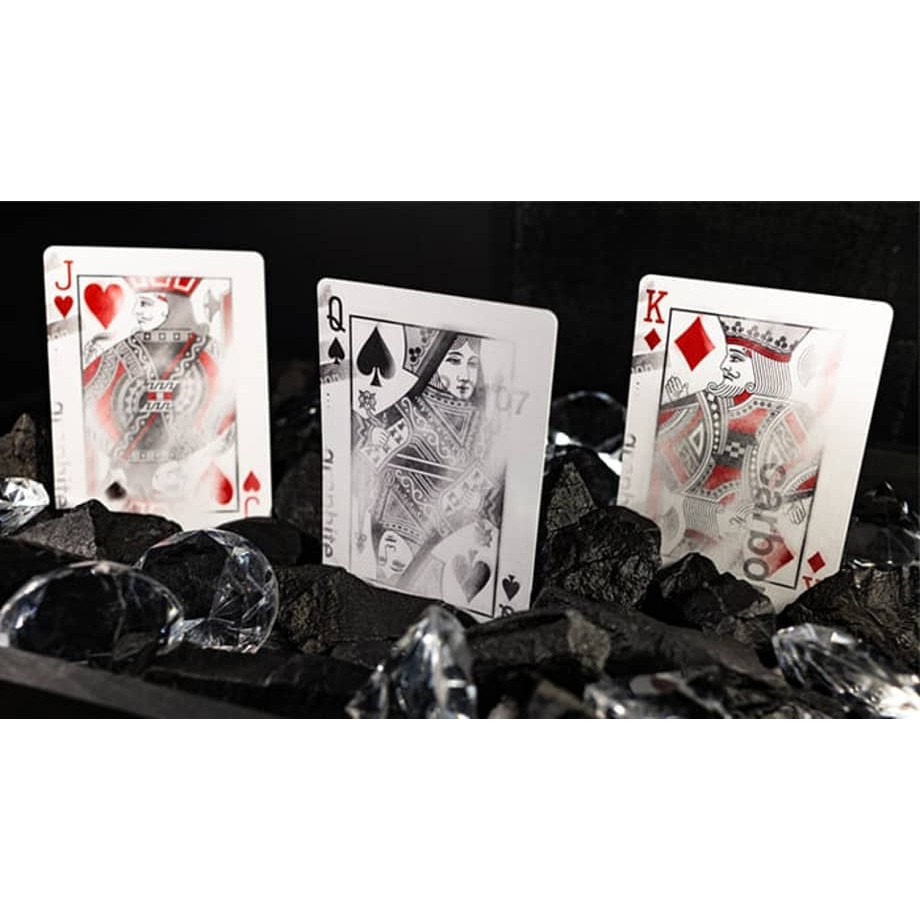 Bài Mỹ ảo thuật Bycicel cao cấp: Carbon (Graphite Edition) Playing Cards