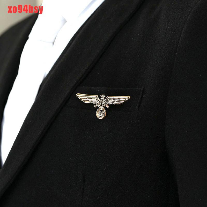 [xo94bsy]Ermany World War II Golden Eagle Military Brooches Pin Badge Souvenir Medal