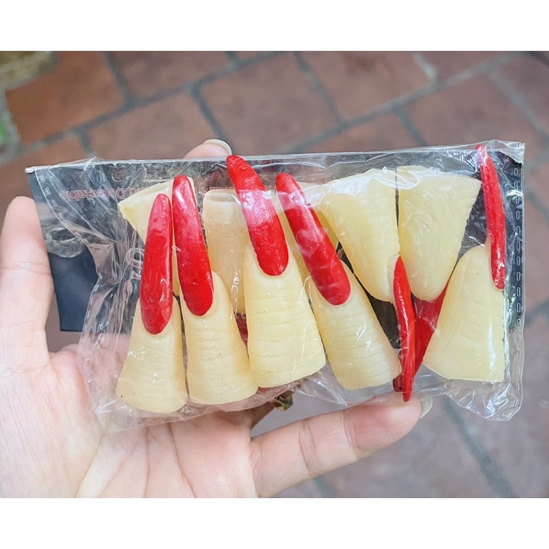 bộ móng tay móng vuốt hoá trang cosplay chơi trung thu HALOWEEN