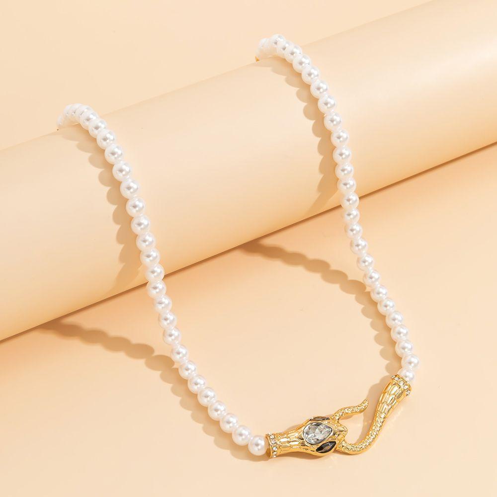 Vòng cổ Dạng Xích Rắn Phong Cách Gothic Thời Trang Cho Nữ