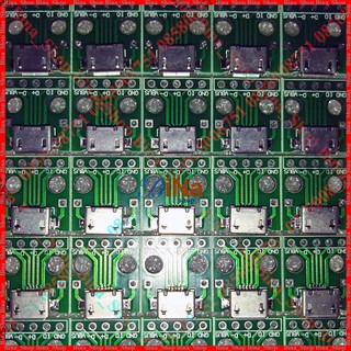 Bo chuyển micro USB 5 Pin DIP