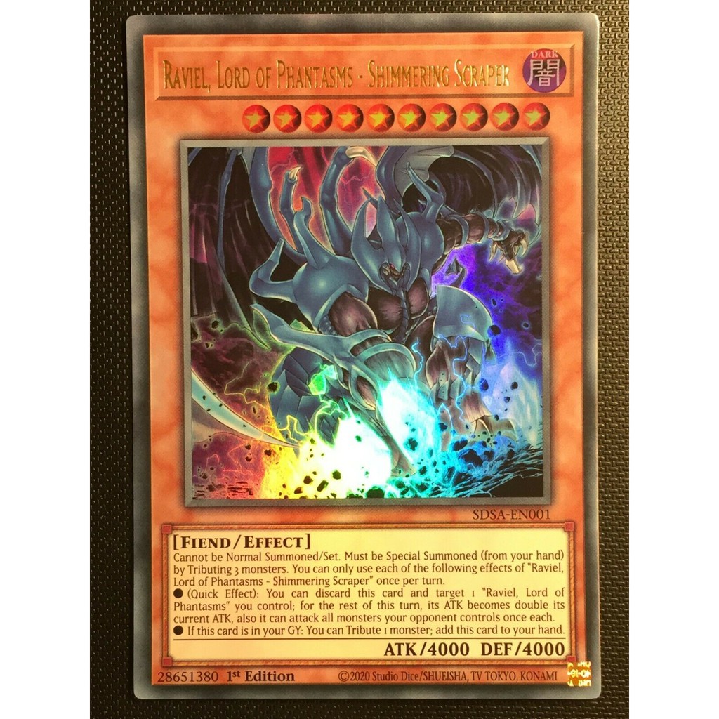 Bài Yugioh - Combo Uria Lord Of Searing Flames + Hamon Lord Of Striking Thunder + Raviel Lord Of Phantasm