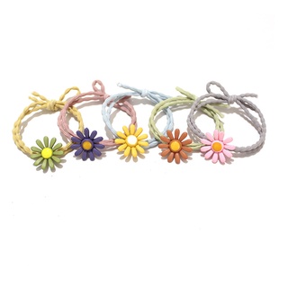 Dây Buộc Tóc Hoa Cúc Daisy Siêu Xinh Xắn