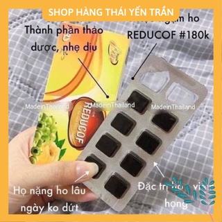 Kẹo ngậm ho thảo dược Reducof Free Sugar Thái Lan