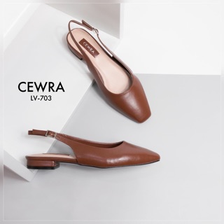 SANDAL CEWRA SLINGBACK MŨI BẦU 2P