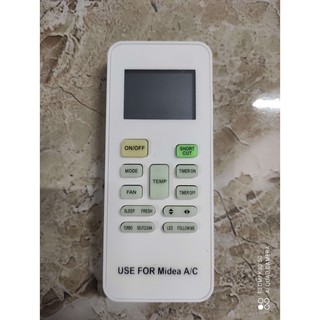 REMOTE MÁY LẠNH , ĐIỀU KHIỂN ĐIỀU HÒA MIDEA ( HÀNG TỐT 100%)