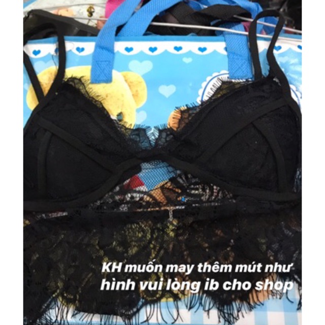 Bộ đồ lót ren mỏng manh không gọng (Ảnh thật) | BigBuy360 - bigbuy360.vn
