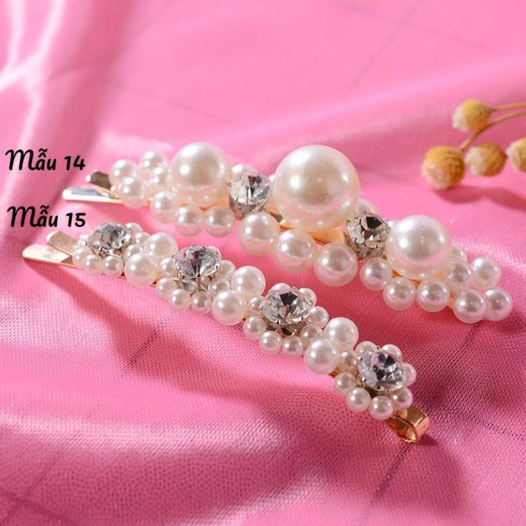 Kẹp Tóc Đính Hạt Dễ Thương