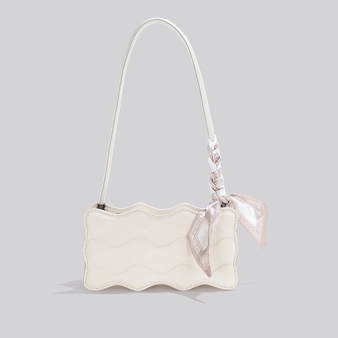 🌸Hàng Order🌸 Túi Xách Nữ CEEKAY Da Trơn Dập Vân Nổi Kiểu Lượn Sóng Quai Da Quấn Nơ Sang Chảnh Nữ Tính 🌸Hàng Quảng Châu