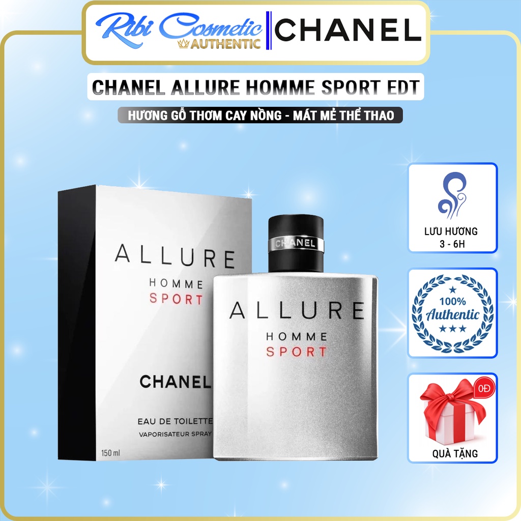 Nước hoa Nam Chanel Allure Homme Sport EDT Hương thơm nam tính huyền thoại | BigBuy360 - bigbuy360.vn