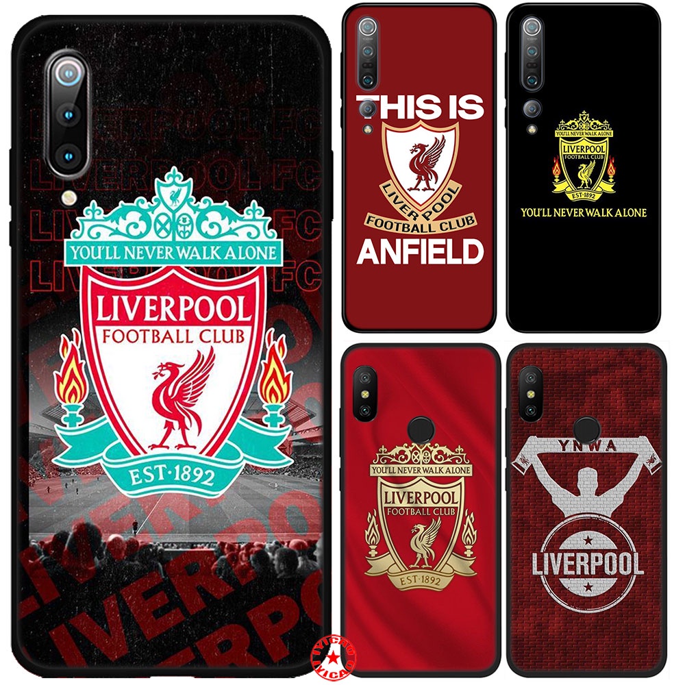 Ốp Điện Thoại Silicon Dẻo Họa Tiết Logo Đội Bóng Liverpool Cho Xiaomi Redmi Note 10 Pro Max 10T 10S 10X TT51