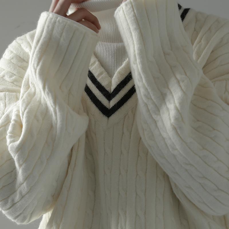 Áo Khoác Cardigan Dệt Kim Dày Dặn Phong Cách Nhật Bản Cho Nam Giới