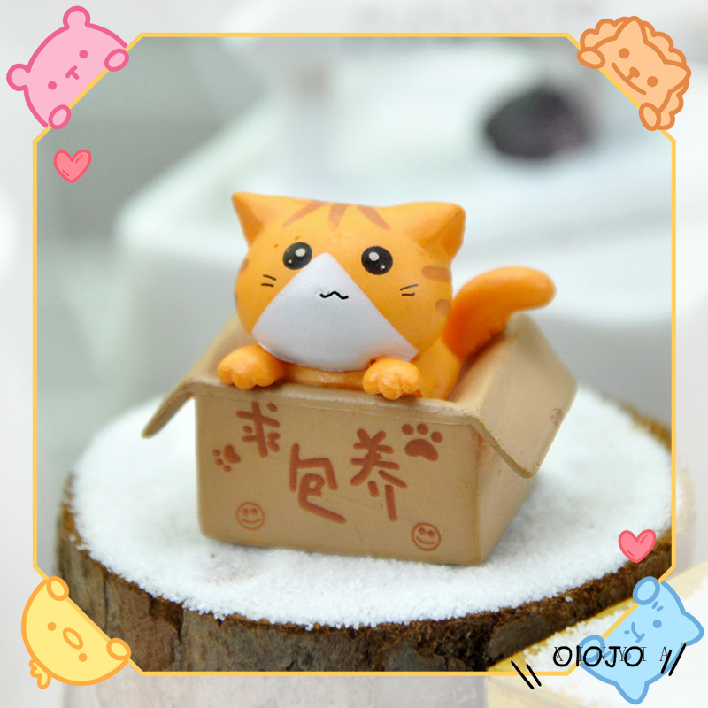 Mô Hình Mèo Trang Trí Trong Nhà