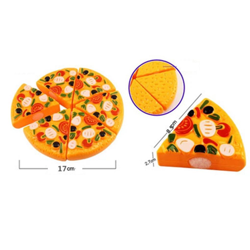 Đồ chơi trẻ em Cắt Bánh Pizza 9 Món Cho Bé