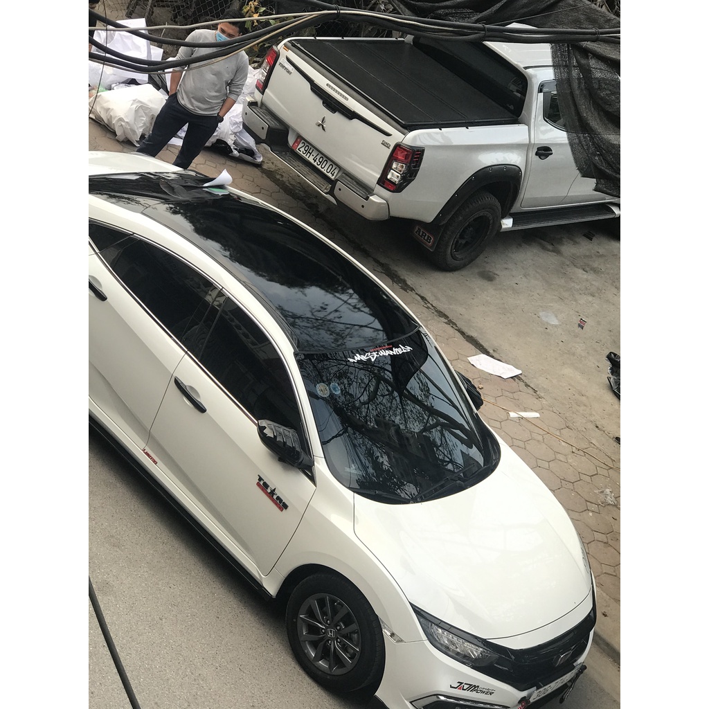 Tem Kính Lái Chống Nắng Ôto - Decal Dung Sún - Thiết Kế Tem Theo Yêu Cầu