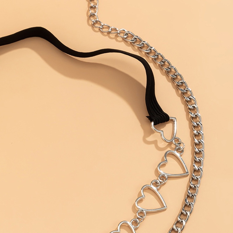 Dây Mắt Xích Đeo Đùi Co Giãn Hình Trái Tim Cho Tiệc Bãi Biển