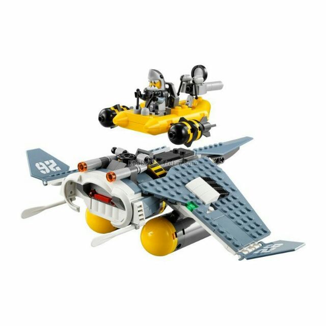 Lego ninjago 06055.364 khối. Ninja đen chiến đấu.