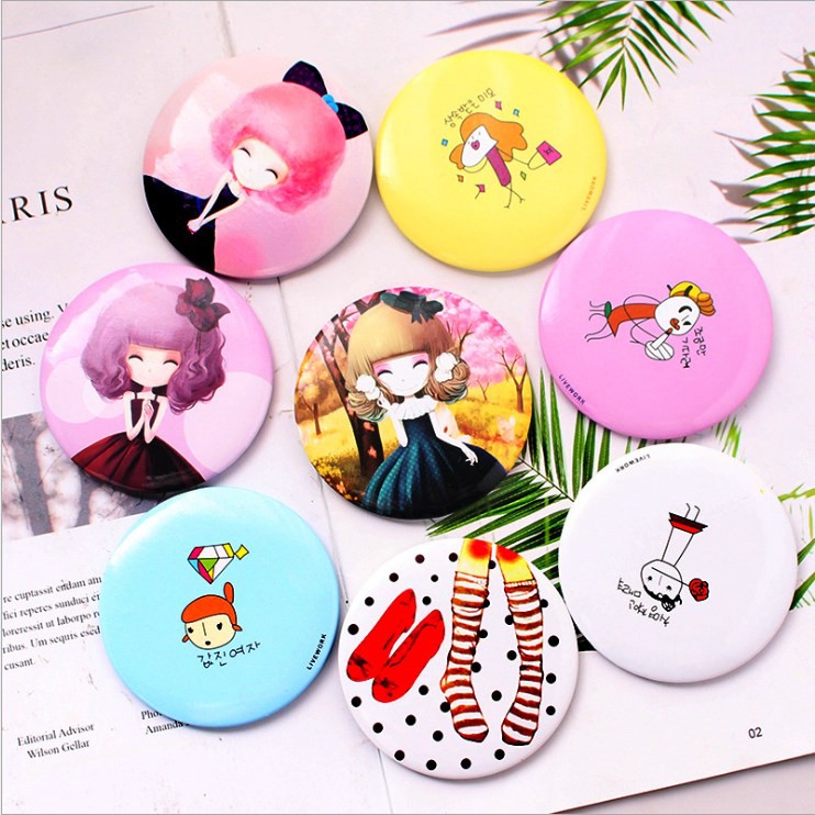 Gương Mini Hàn Quốc Cầm Tay Siêu Đáng Yêu Tiện Dụng Goodbabyvn