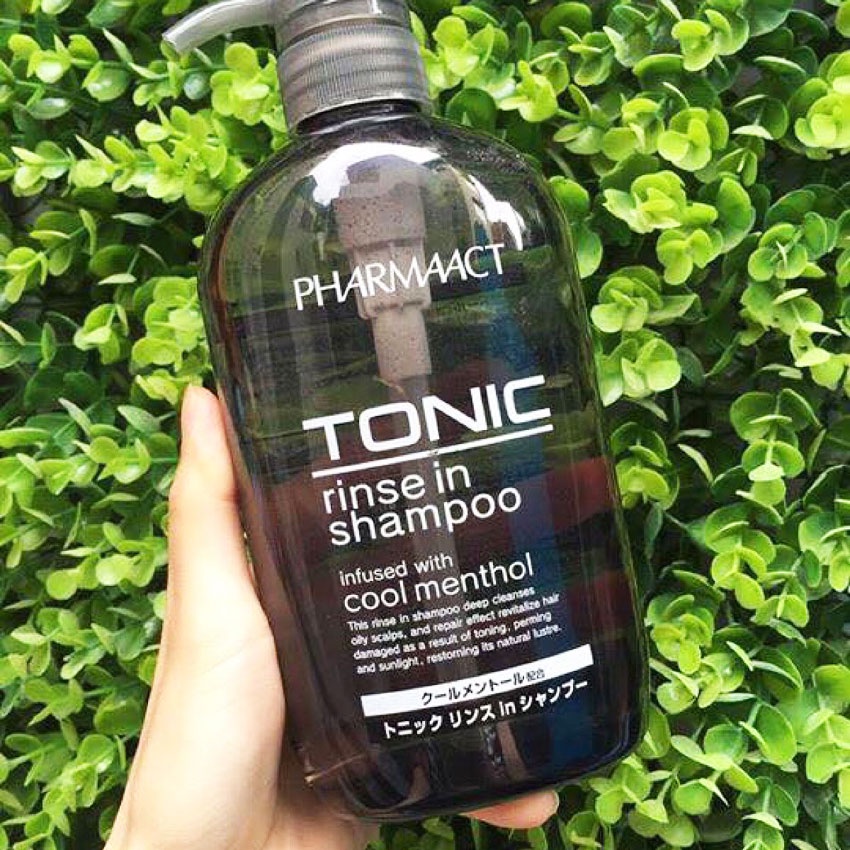 Dầu Gội Dành Cho Nam Tonic Pharmaact 600ml Nhật Bản