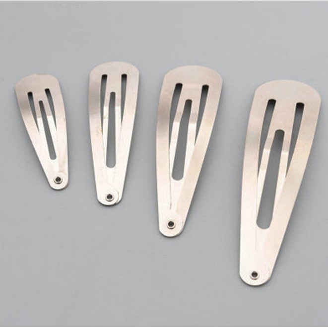 Set 10 kẹp tóc kim loại hình giọt nước thời trang cho nữ