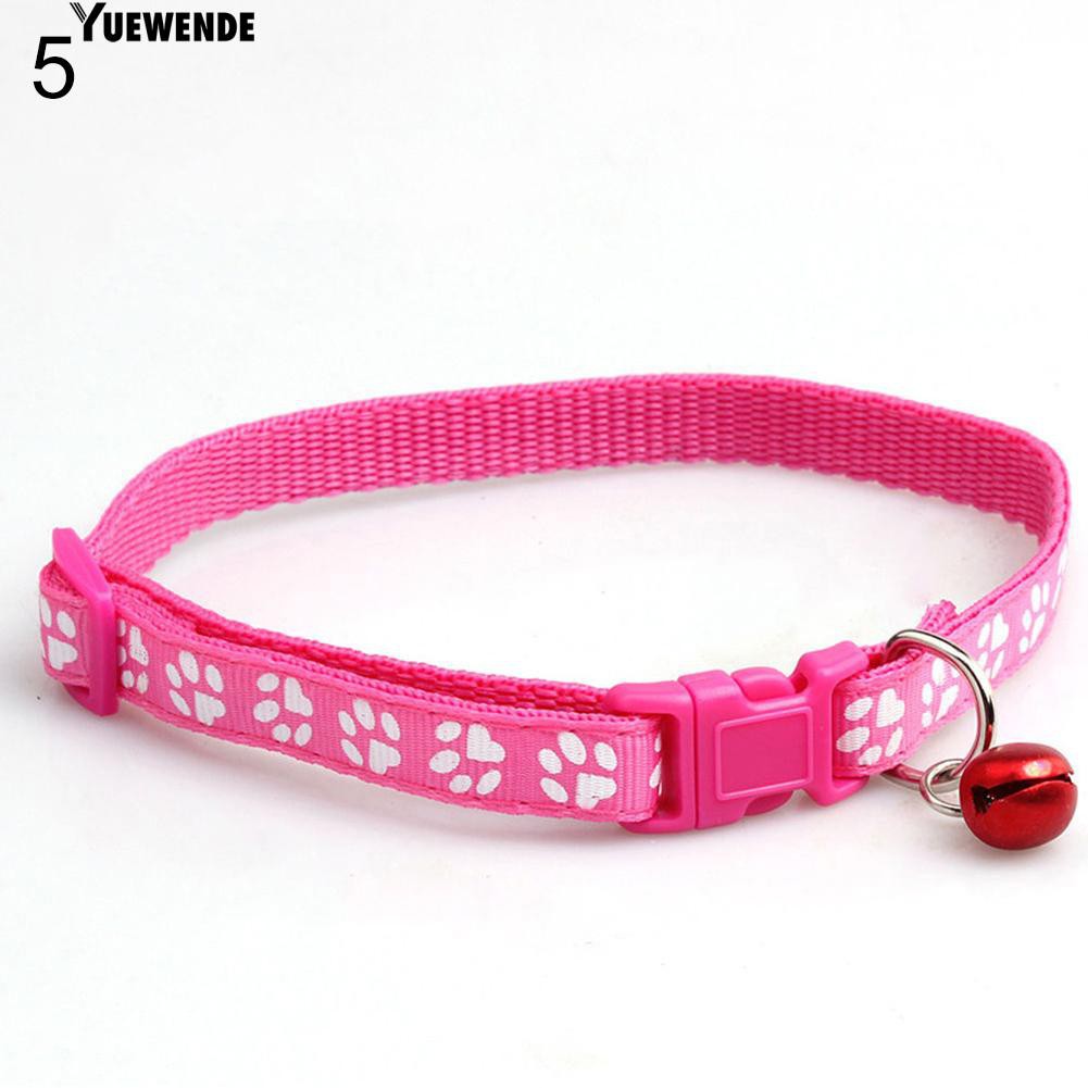 Vòng cổ cho thú cưng hoa văn hình bàn chân