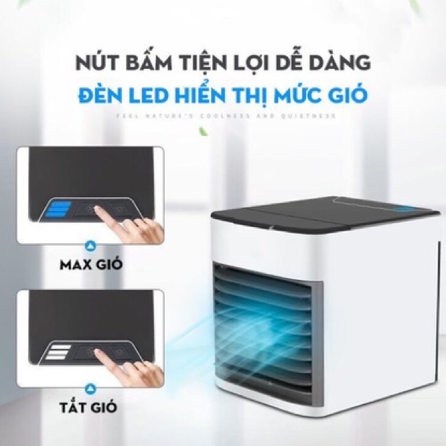 Quạt Điều Hoà Mini Phun sương tạo đột ẩm