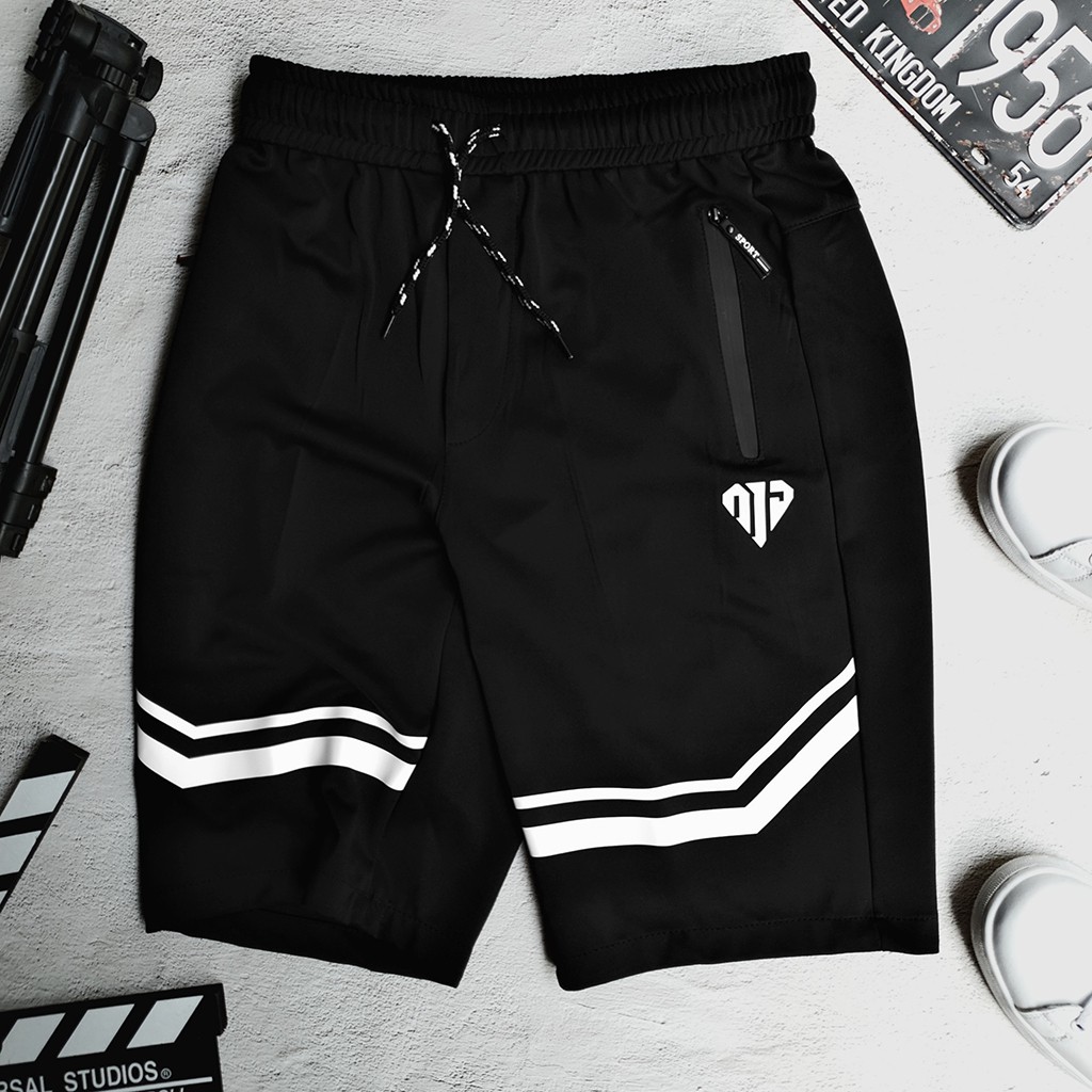 Quần short nam thun chữ V, quần ngố lửng nam mặc nhà Thế Anh Store