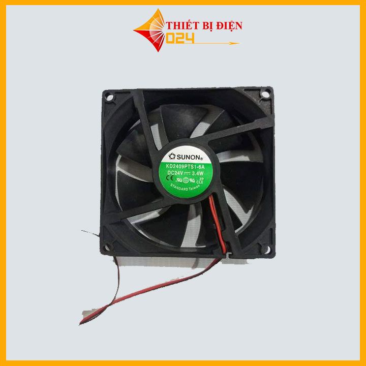 Quạt tản nhiệt 9x9x2.5cm 24VDC 0.2A