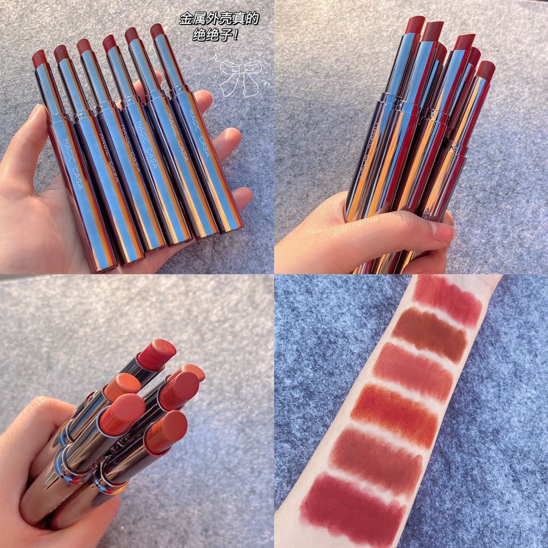 MAGIC CASA Son Lì Mềm Mịn Như Nhung Velvet Tint và phong cách fantasy Silver | BigBuy360 - bigbuy360.vn