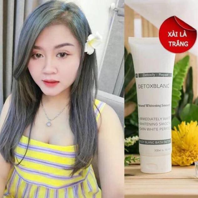 cb 🎀 SỮA TẮM THẢI ĐỘC TRẮNG DA DETOX BLANC san pham