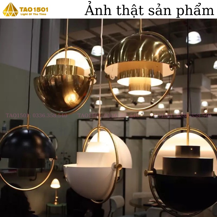 Đèn thả quả cầu thông minh - Đèn thả phòng khách - Đèn thả bàn ăn (Tặng kèm bóng led)