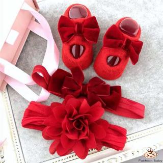 Set cặp tất + băng đô xinh xắn đáng yêu dành cho bé gái