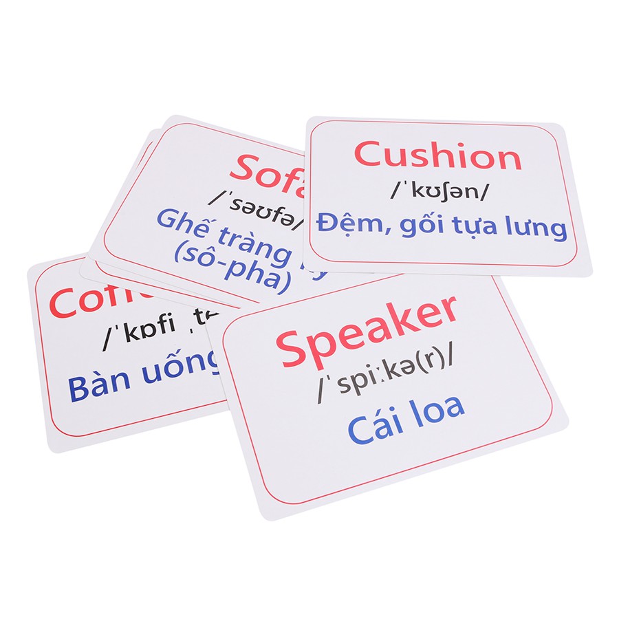 Sách - Flash Card Thông Minh - Phòng Khách