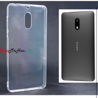 Ốp lưng dẻo cho Nokia 6 silicon trong suốt