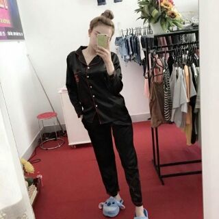 Đồ bộ mặc nhà phi lụa  cực đẹp