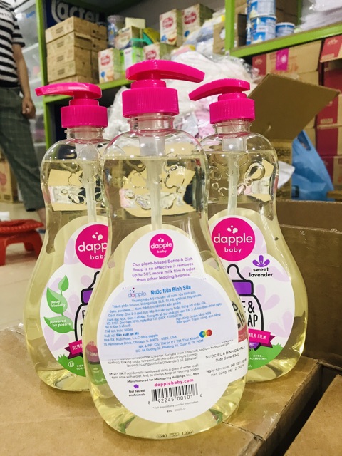 Nước rửa bình Dapple 500ml